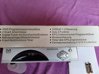 DVB-S digitaler Satelliten Receiver Comag Digi 500