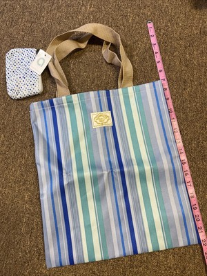 Womens Modella Striped Tote Bag