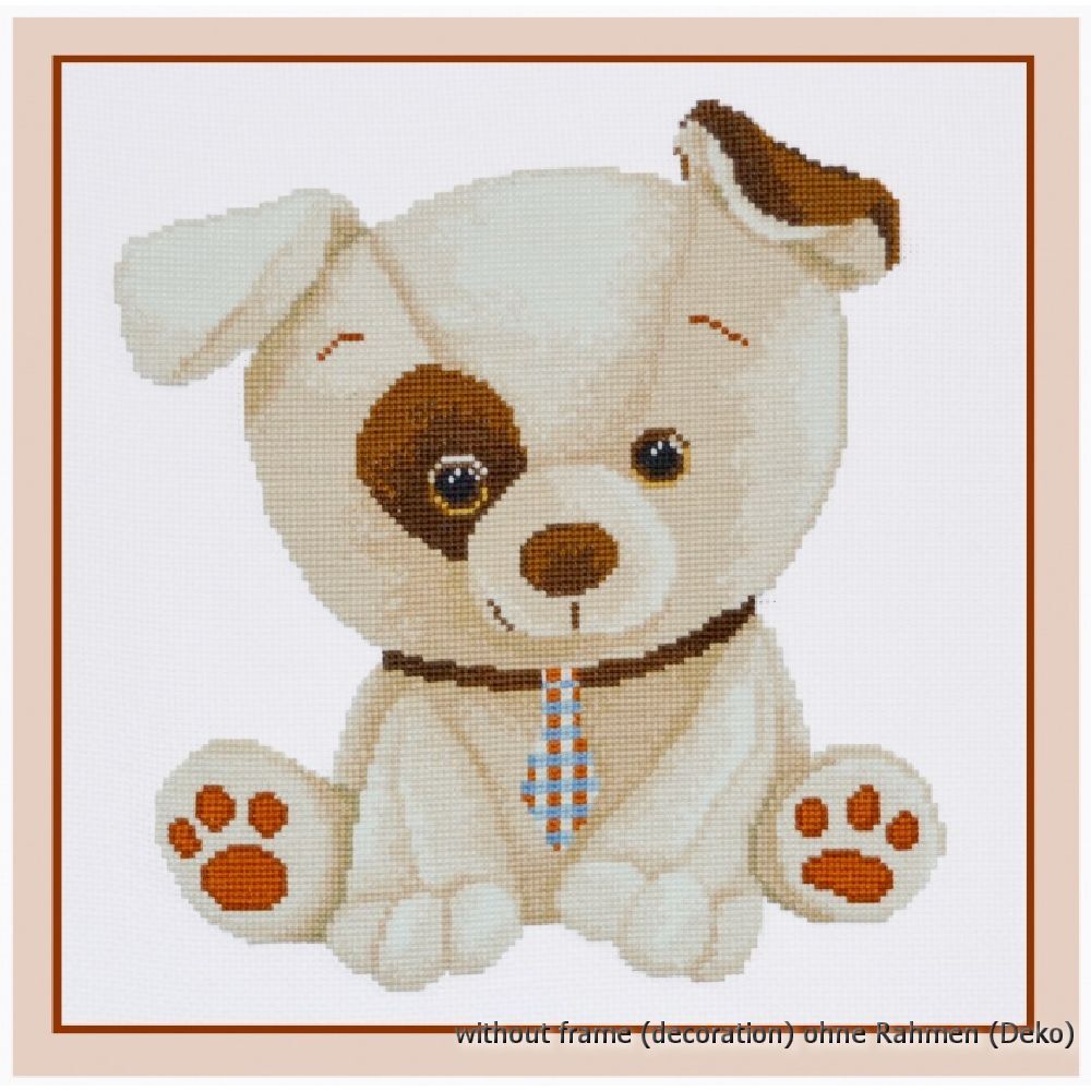 Oven counted cross stitch kit ""Friend"", 25x23cm, DIY