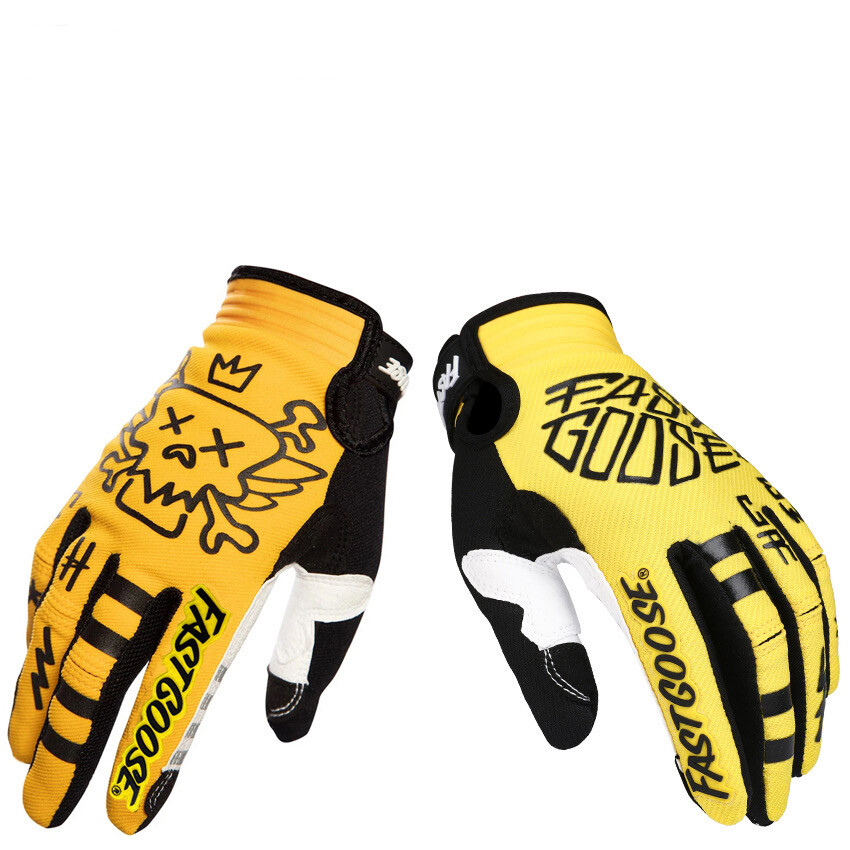 Cool Monster Guanti Unisex Mountain Bike Bicicletta Ciclismo MTB Equitazione Touchscreen foto 3