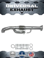 Fits: 2005-2008 Honda Pilot / Ridgeline 3.5L Direct-Fit FRONT Flex Y-Pipe