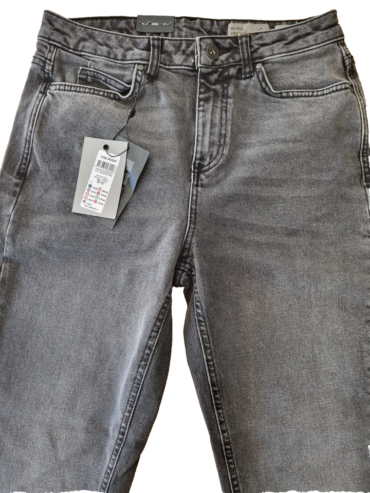 Vero Moda Damen Jeans ANNA VMANNA BA538 DG NOOS W25 L30 Mid Rise