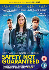 Safety Not Guaranteed DVD Comedy Aubrey Plaza