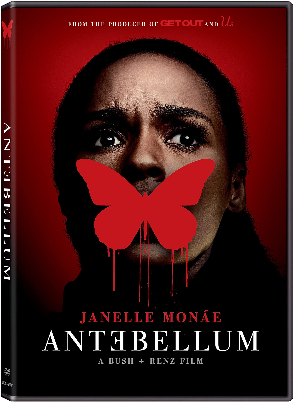 Antebellum (DVD) Janelle Monáe Jena Malone Jack Huston Kiersey Clemons