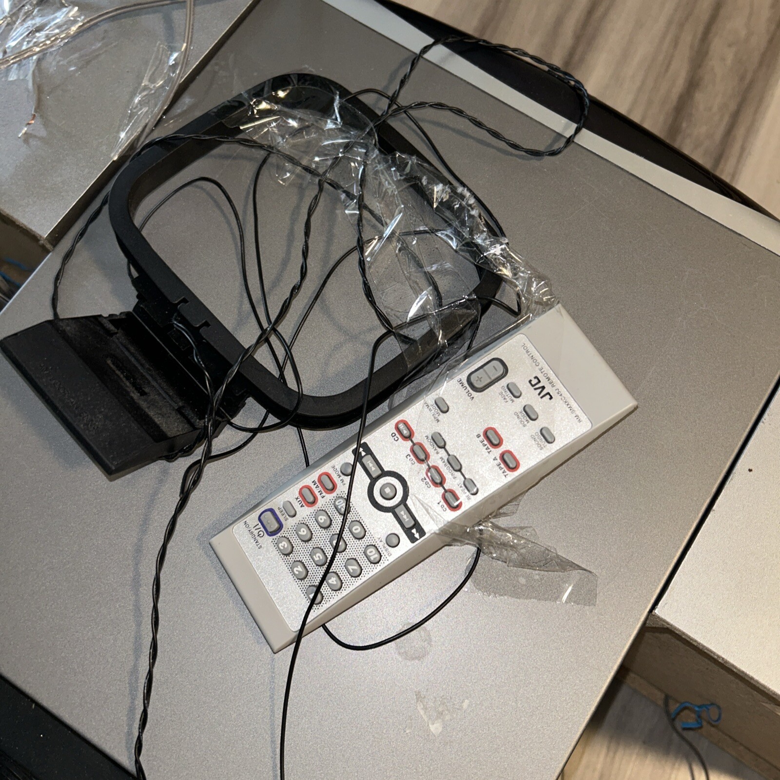 JVC MXKC45 3 CD Changer Dual Cassette Grelly USA