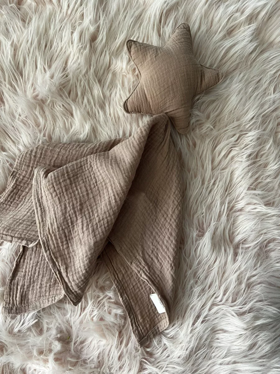 Muslin baby lovey 2025