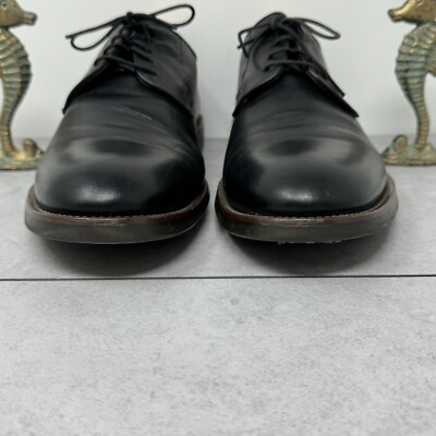 To Boot New York Men\'s Black Leather Lace Up Derby Dress Shoes Size 11.5 Garnett Black Lace Up main image 4