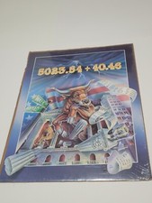 Vtg 1995 Denis Pereira Limited Edition Print Dow Jones 5023.54 Record No. 34