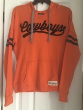 NEW OKLAHOMA STATE UNIVERSITY PULL UP HOODIE, WITH TAGS Junior 11/13 L