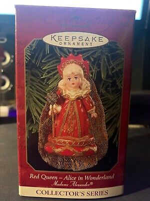 1 X Red Queen Alice in Wonderland Madame Alexander 1999 Hallmark Keepsake Ornament Hallmark Keepsake Ornaments