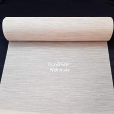Schiebegardinenstoff beige B-60cm Deko-Vorhangstoff Meterware versteift NEU