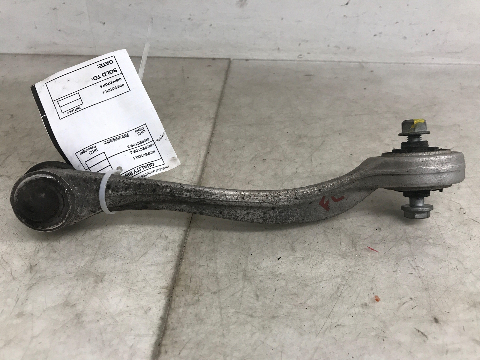 2013 - 2019 BENTLEY FLYING SPUR FRONT LEFT UPPER REARWARD CONTROL ARM *28K* OEM