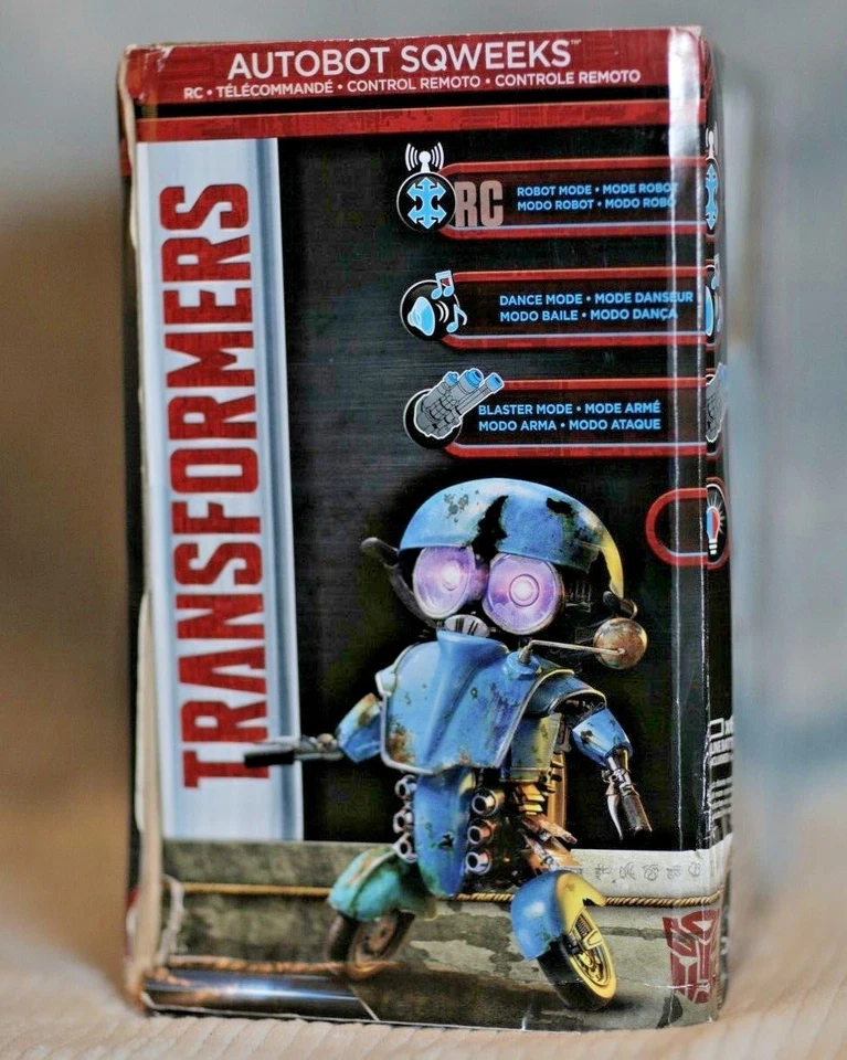 Transformers Autobot Sqweeks RC Remote Control The Last Knight 3 MODES Hasbro - Image 3 of 4