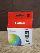 Canon CLI-36 CLI36 4-Color Ink Cartridge New/Sealed