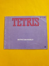 Tetris Nintendo NES Video Game Manual Only