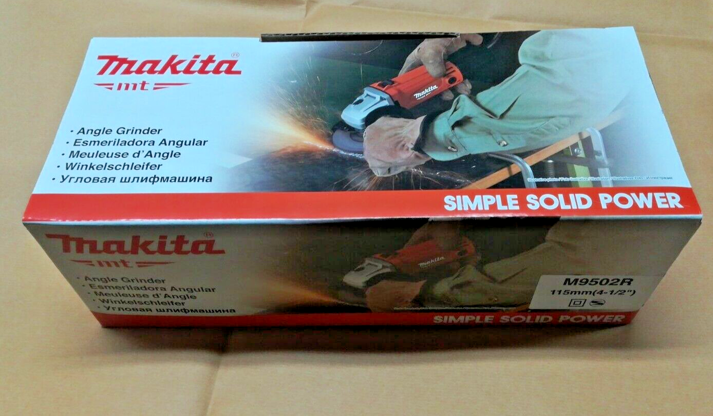 Makita M9502R Smerigliatrice Rossa