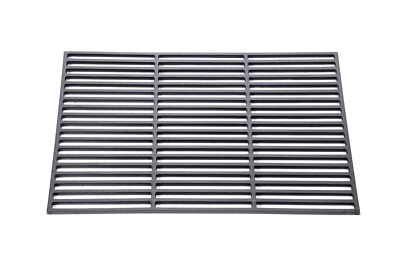Gusseisen Grillrost emailliert rechteckig/rund 45/35 60/40 54/34 cm -44,5Ø 54,5Ø