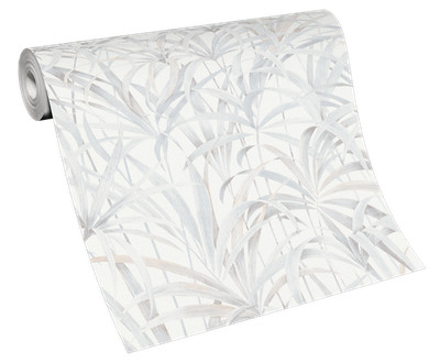 Erismann Tapete Vlies Code Nature 10213-14 Creme Beige Grau Dschungel Pflanzen