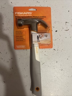 Fiskars 12 oz. Hammer with Multiple Hand Positions, Item #132400-1001 - NEW
