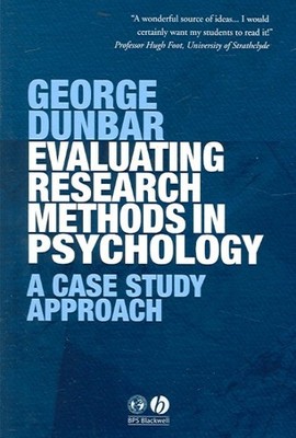 Evaluating Research Methods In Psychology : A Case Study Approach, Paperback ...