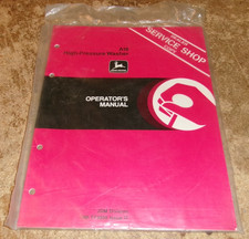 vintage john deere A18 high-pressure washer operators manual sealed new