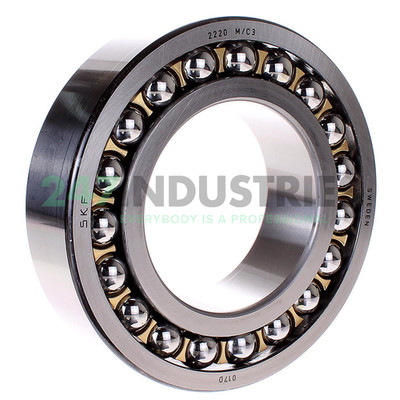 2220M/C3 SKF 100 x 180 x 46 mm SELF ALL. BALL DOUBLE ROW