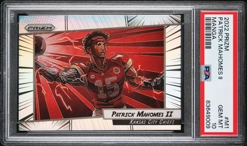 2022 Panini Prizm Manga Patrick Mahomes  #M1 PSA 10 Gem Mint (420)