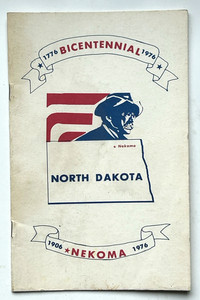 Nekoma North Dakota Bicentennial History Booklet 1906-1976