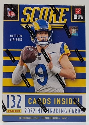 Panini Score 2022 Football NFL Blaster Box
