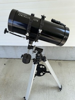 Celestron PowerSeeker 127EQ 127mm Reflector Telescope with Tripod & Lens