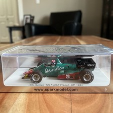 Spark: S1712  Alfa Romeo 184T  n23  French Grand Prix 1984  Eddie Cheever  1:43