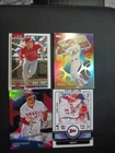 2026 Topps Series 1 - Mike Trout 4 Card Lot.   Base And 3 Inserts.  See Pic.