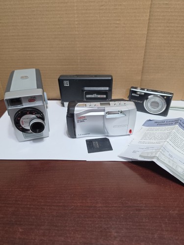 Lot of 5 Cameras Just Added A 6th Camera. Please See Description. Kodak, Min Etc