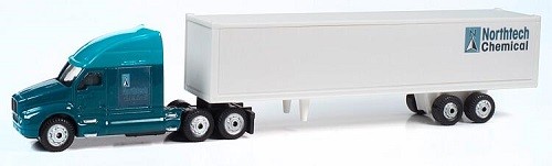 Amt/Mpc 590105 - 2000s Semi Tractor Trailer Set Northtech Chemical - New
