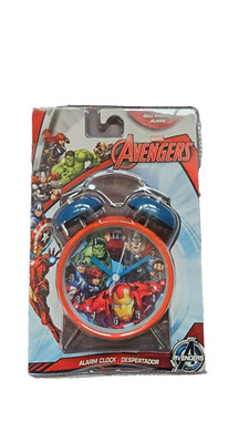 Avengers Wecker 12cm Kinder Alarm Clock Uhr Nachttisch Retro Marvel