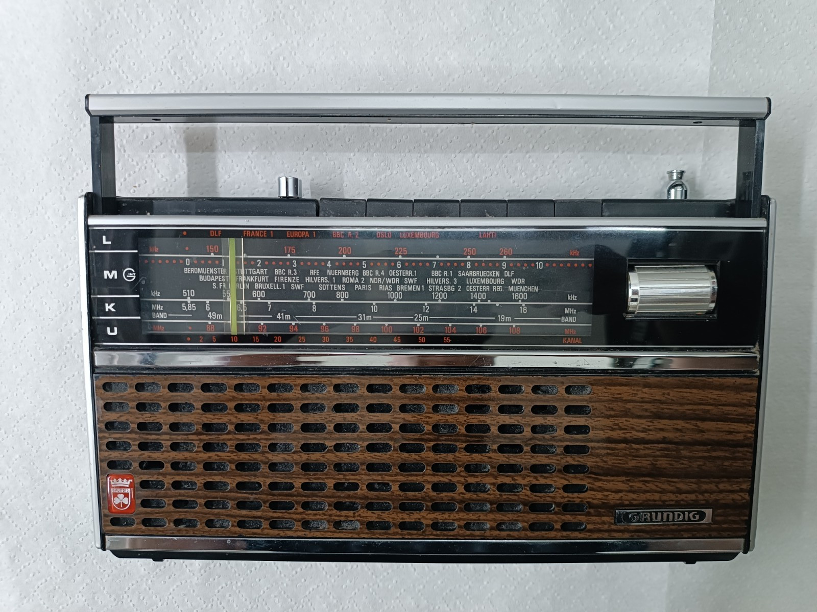 Grundig Prima Boy 600 - Transistorradio Vintage 70er Jahre Radio