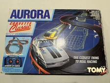 AURORA AFX CORVETTE CLASSIC RACE SET!  100% COMPLETE WITH ORIGINAL CARS!!  @WOW@
