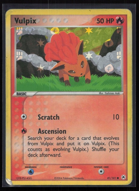Vulpix [Reverse Holo] #81 (Hidden Legends (2004))