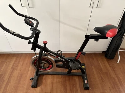 Spinning fitness exercise bike Hardly Ever Used. - image 1 of 4
