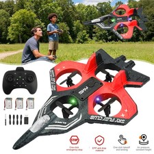 Remote Control Airplanes RC Plane for Kids RC Fighter Foam Drones 360°Flip Plane