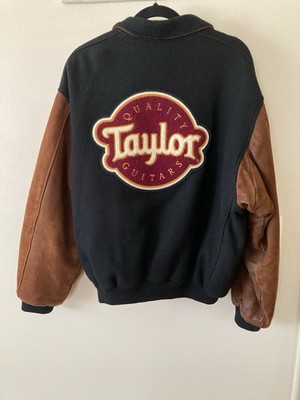 Taylor Guitars Wool and Leather XL Varsity Jacket