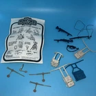 Vintage 1980 Kenner Star Wars Hoth Survival Kit Figure near Complete mail away