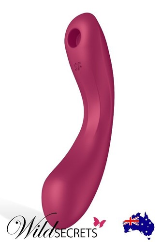 NEW Satisfyer Curvy Trinity 1 Multifunction 6.9 inch 3 in 1 Vibrator, G Spot - Picture 3 of 7