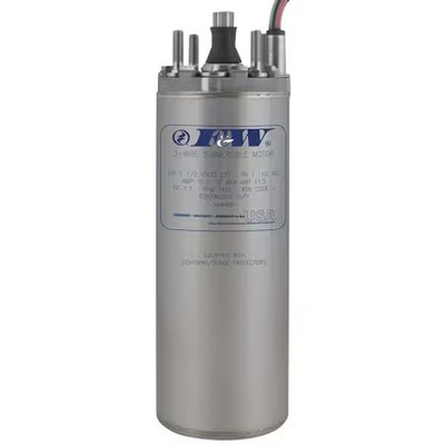 Flint & Walling 137412 Deep Well Submersible Pump Motor, 1/2 Hp