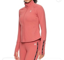 Reebok Women's Coral Full-Zip Performance Jacket With Pocket Size XS