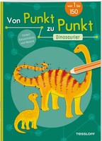 Dinosaurier Malbuch Punkt Zu Punkt 1-150 Zahlen Kinder Lernspielzeug