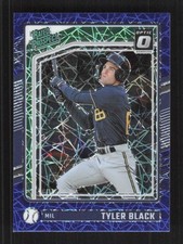 Tyler Black 2024 Donruss Optic Blue Velocity Prizm #120