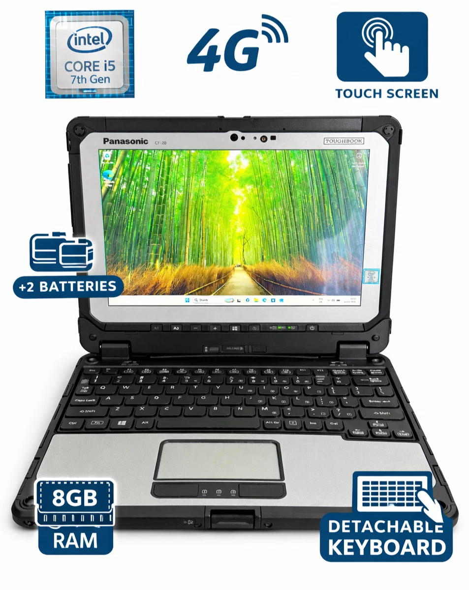 Preços baixos em Panasonic 8 GB RAM notebooks e netbooks de