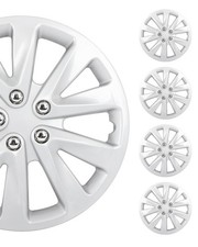 15 Inch Hubcaps Set of 4 Wheel Rim Cover OEM Style Easy Snap On Replacement