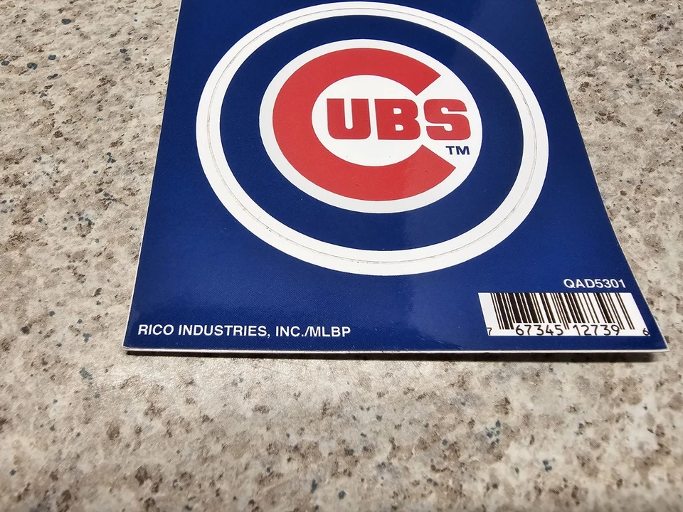 Chicago Cubs MLB Rico Industries The Quad Stickers - Image 2 of 4